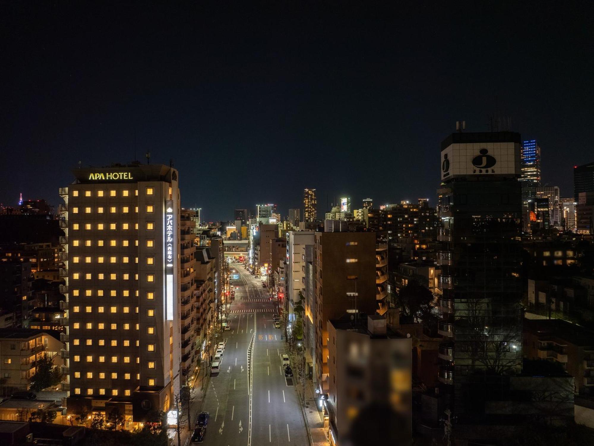Apa Hotel Nishiazabu Tokio Buitenkant foto
